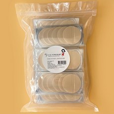 IACTRESS 膚色圓形粉撲 60入, 膚色, 1個