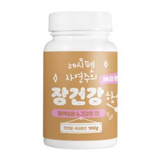 레시펫 강아지 자연주의 영양제, 장건강/유산균, 100g, 1개
