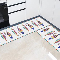 感性印花PVC廚房地墊, 23 魚圖案