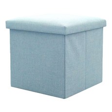 TANI 多功能收納椅凳 38 x 38 x 38 cm, 藍色