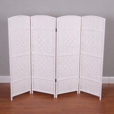 Thani 折疊隔板分隔器 80 x 40cm + 底座, C型（白色）