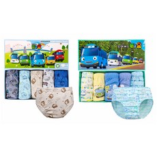 CL STORY 男孩童小巴士TAYO三角內褲 5入+第1季第2季TAYO三角內褲 5入