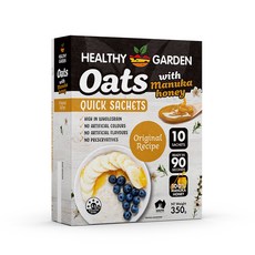 HEALTHY GARDEN 麥盧卡蜂蜜燕麥 原味 10入, 1個, 350克