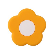 주앙오브제 에그풀 클라우드 실리콘 냄비 받침 라지, 옐로우, 1개