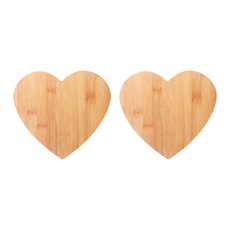 心型隔熱墊, 2個, 混合顏色