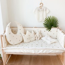 dot to dot 橄欖印花涼感墊, 象牙白