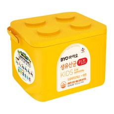 BYO 孩童活性乳酸菌積木盒裝 2g 90入+鑰匙圈 隨機出貨, 180g, 1組