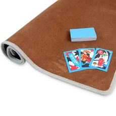 House Of Seoha 大型花牌+墊子組合, 藍色 (Hwatu), 啞光 (Brown)