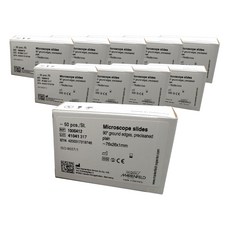 MARIENFELDSUPERIOR 上幻燈片通用玻璃1000412 50p, 10個