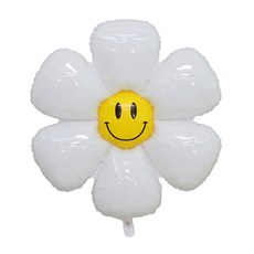 프롬아떼 스마일 데이지 풍선 중형, 혼합색상, 1개