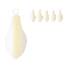 KIWRA 水滴夜光棒石 2p, 3個