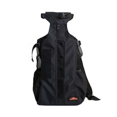 ABUBA Light2 犬體工學狗狗後揹包 寵物外出包 寵物背帶, 三色堇黑