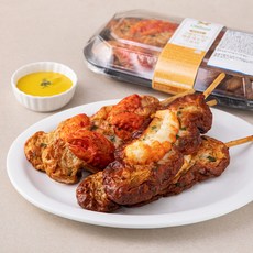 쉐푸드 바로먹는 크랩맛스틱 앤 매콤새우맛 어묵바, 392g, 1개