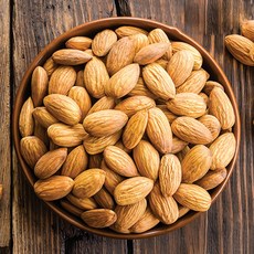 HWANGTO Ochre Food Well-Being Almonds 烤杏仁, 1 公斤, 1個