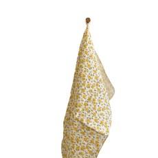 목화베리 키친크로스 테이블매트, 미니장미노랑, 1개