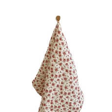 목화베리 키친크로스 테이블매트, 미니장미빨강, 1개