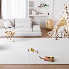 DDASAROOM TPU地墊 15mm, Marble Cloud Gray, 12片, TPU墊子