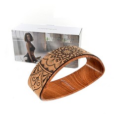 BalanceFitnessnYoga 軟木半平衡輪, 棕色