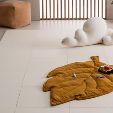 DDASAROOM Easy TPU霧面巧拼墊 中心型 2入+側邊型 2入, Ultimate Pearl Milk, 1組