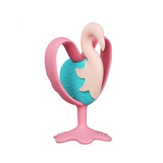 upis 造型固齒器, 無奶嘴, Pink Berry, 1個