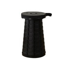모던 휴대용 간이 접이식의자, 블랙, 1개