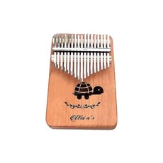 Abe's龜殼17音階桃花心木拇指琴全套組 基本款