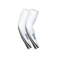 Moore Sports Compression Cool Arm Toe 左右套組, 白色 黑色