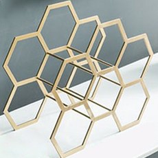 鐵製紅酒架 類型2, 單一顏色, 1個