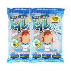 미니애니맨 햄스터 화장실모래, 1.5kg, 2개