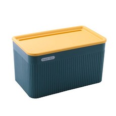 防水衛生紙盒, 藍色 黃色, 1個