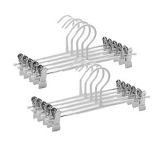 Sunjam 防滑下身衣物用衣架, 白色, 10入