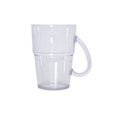 실리바스 자동 건조 거꾸로 컵, 클리어, 1개