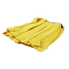 學校、政府機關、公司、企業用白色細編超細纖維麻婆拖把 黃色, 1個