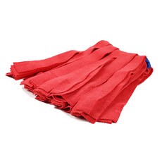 學校政府辦公室公司業務用白色細針織超細纖維亞麻布紅色, 1個