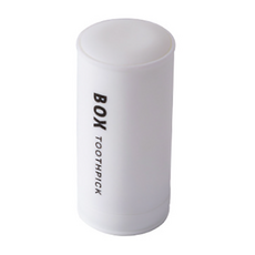 Momo森林迷你牙籤棉花棒收納盒, 白色, 1個