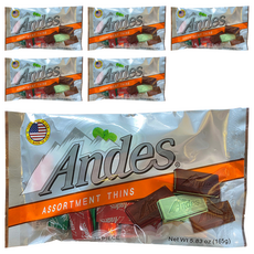 Andes 安迪士 綜合可可薄片, 35片, 165g, 6包