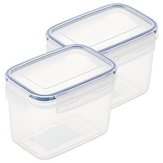 KEYWAY 天廚長型保鮮盒, 2個, 2 個容器 + 2 個蓋子
