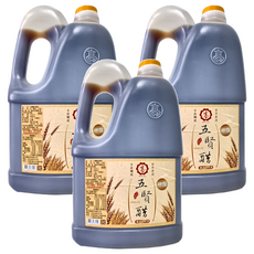 高記 五賢醋 調理, 4L, 3桶