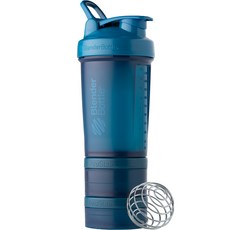 Blender Bottle ProStak V2 多層分裝可拆式運動搖搖杯 22oz, 午夜藍, 650ml, 1個