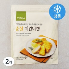 올가홀푸드 순살 치킨너겟 (냉동), 500g, 2개