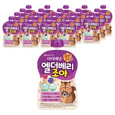 아이배냇 엘더베리조아 아이음료, 베리맛, 100ml, 20개