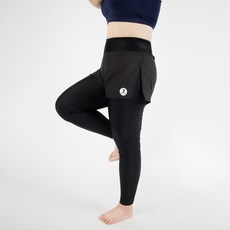 AWESOME BLISS 女款假兩件式9分泳褲