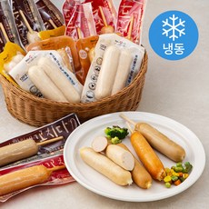 바디나인 닭가슴살 소시지 16종 세트 (냉동), 1세트