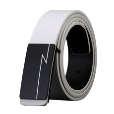 高爾夫雙面皮帶, 黑色 白色