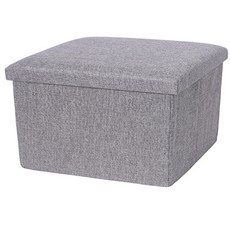 타니 다용도 수납스툴 77 x 38 x 38 cm, 그레이