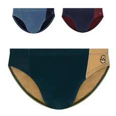 Mrjunior 男童棉質彈性纖維萊尼學生三角內褲3件組