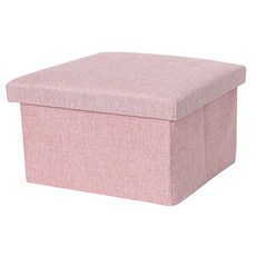 타니 다용도 수납스툴 77 x 38 x 38 cm, 핑크