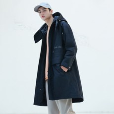 Mind Bridge 可拆式連帽M51防風長版夾克 MVJP2141