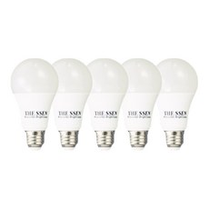 THESSEN LED 15W 燈泡, 黃光, 5個