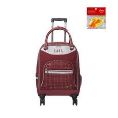DAKS Wheel 波士頓包 DKTCB-019L + 瑪雅高爾夫茶, 紅色